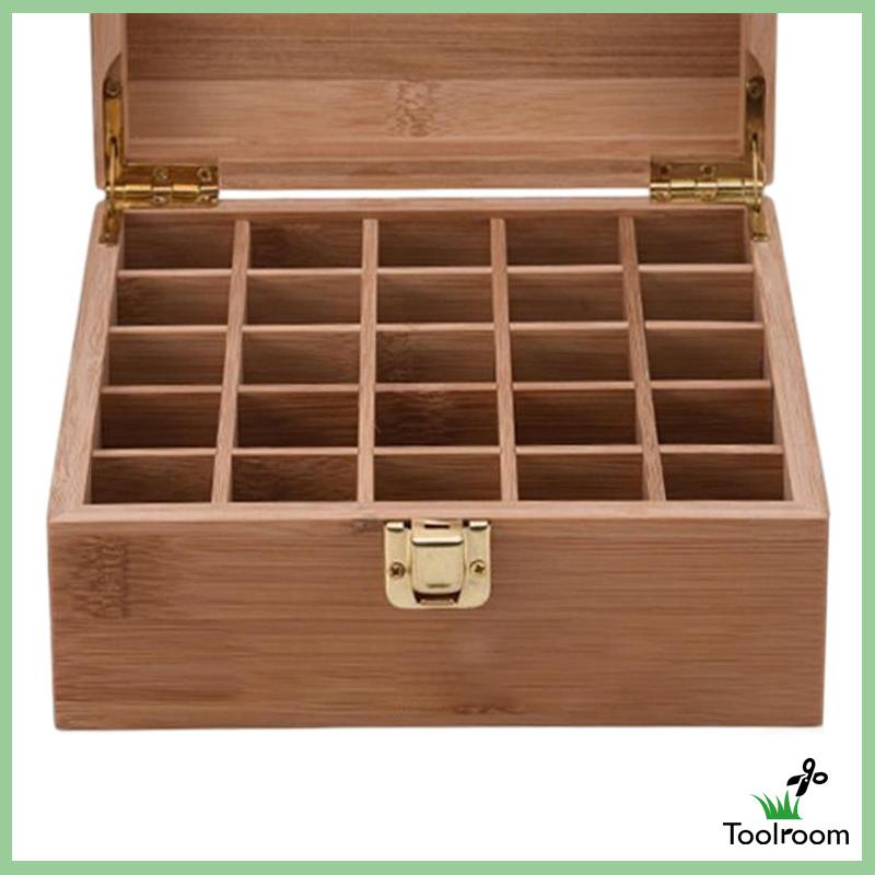 Hộp Đựng Tinh Dầu 25 Ngăn Có Tay Cầm Tiện Dụng