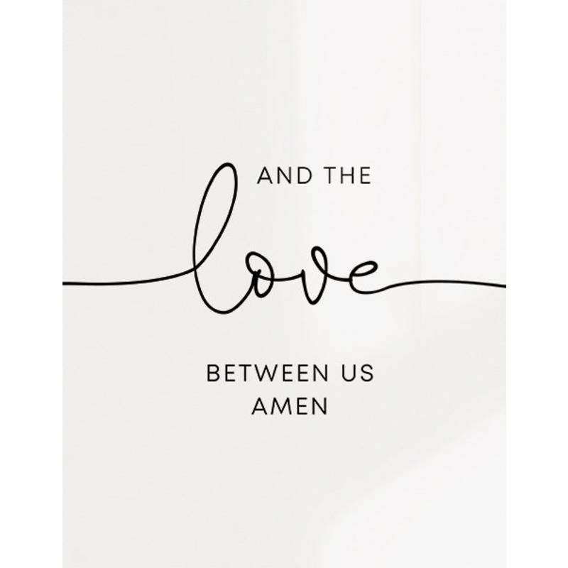 Tranh Vải Bạt Treo Tường In Hình Bless The Food Before Us Trang Trí Nhà Bếp / Nông Trại