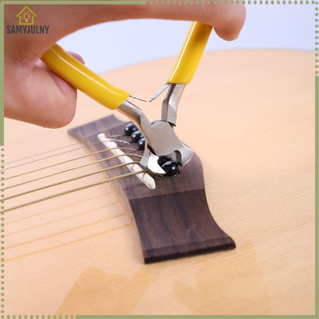 Kìm Cắt Dây Đàn Guitar / Ukulele Bằng Kim Loại Tiện Dụng