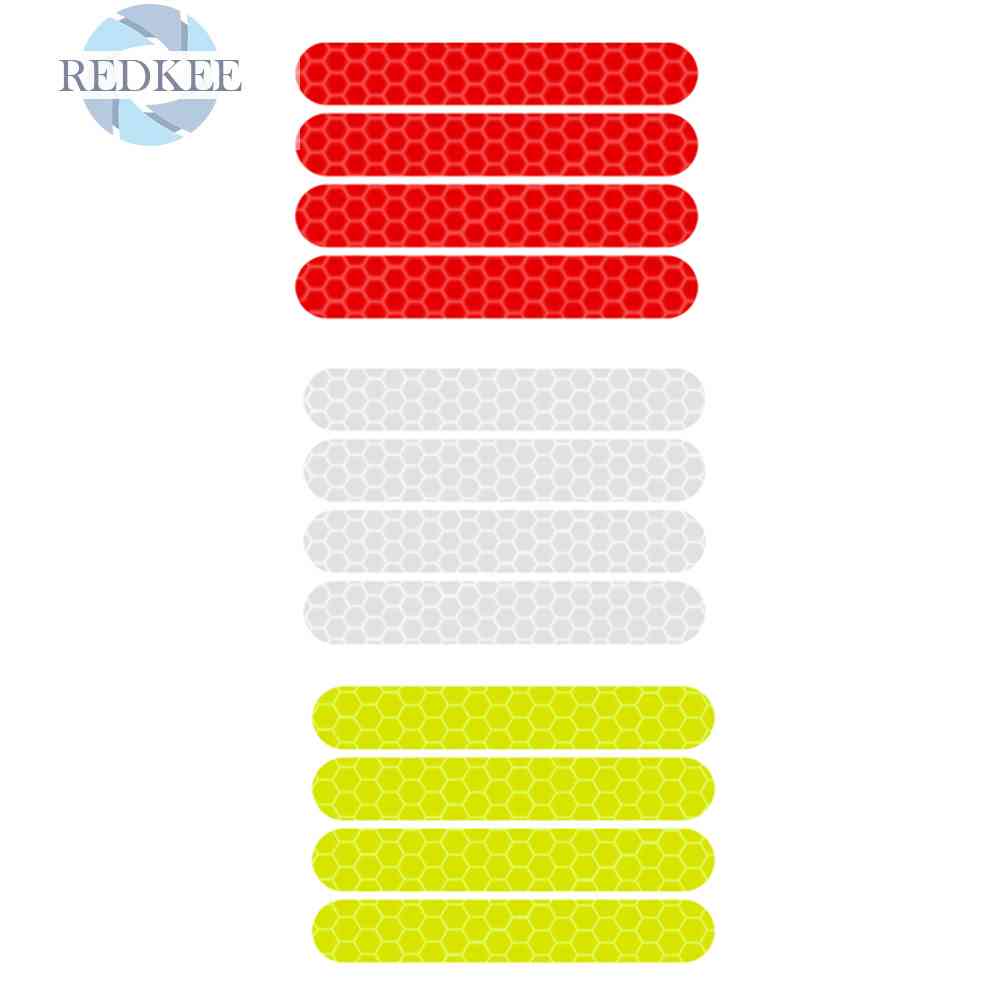 Bộ 4 Miếng Dán Phản Quang An Toàn Vào Ban Đêm Cho Xe Điện Ninebot MAX