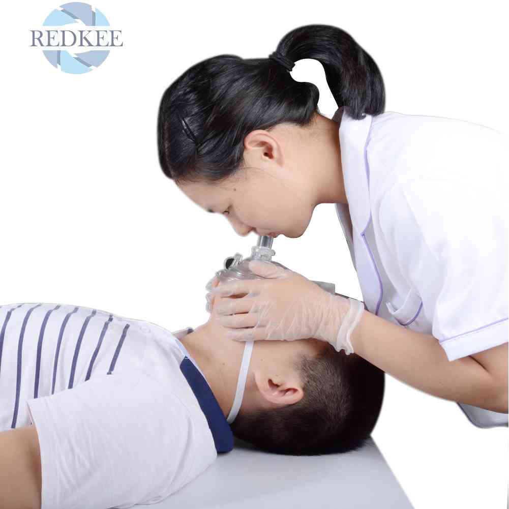 Mặt Nạ Thở CPR Có Van Thở Nhân Tạo Một Chiều Có Thể Tái Sử Dụng