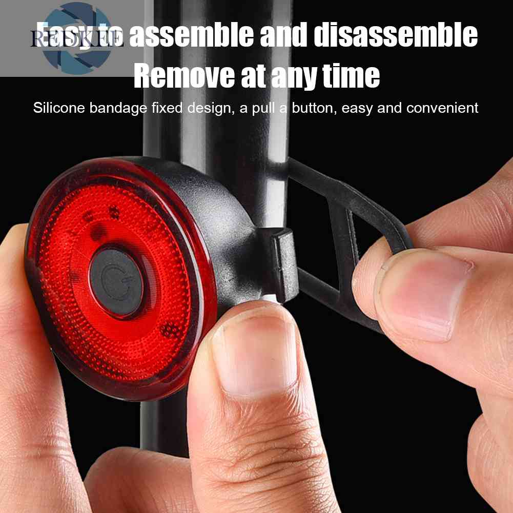 Đèn LED Cảnh Báo An Toàn Chống Nước Gắn Đuôi Xe Đạp Leo Núi