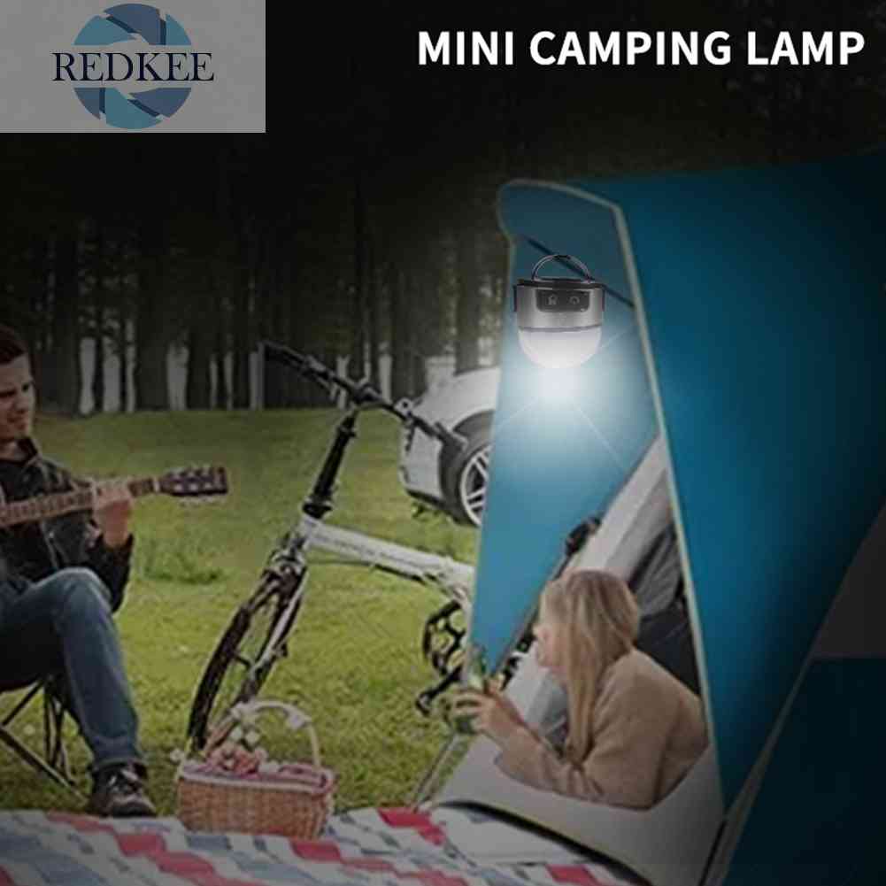 Đèn Pin Cắm Trại Đa Năng 400 Lumens Kèm Hộp Đựng