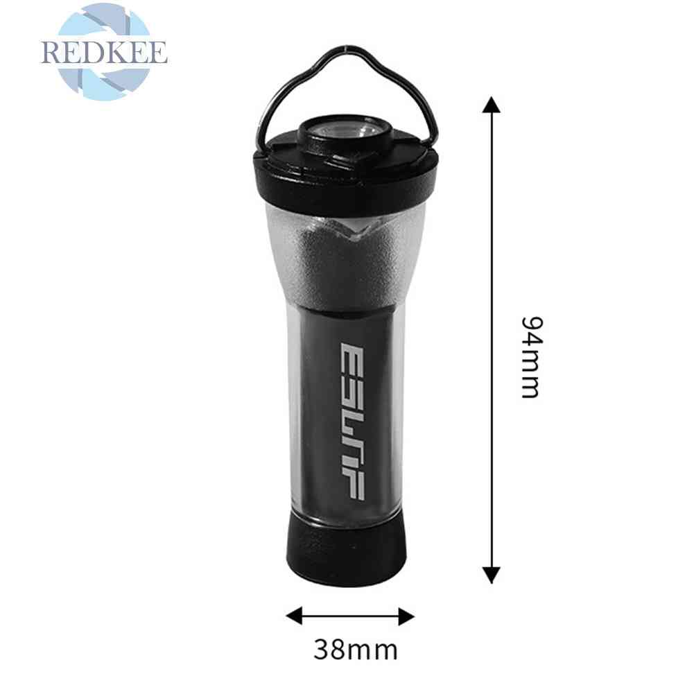 Đèn Cắm Trại / Câu Cá / Leo Núi 2 Trong 1 Đa Năng Kèm Cáp Sạc USB Tiện Dụng