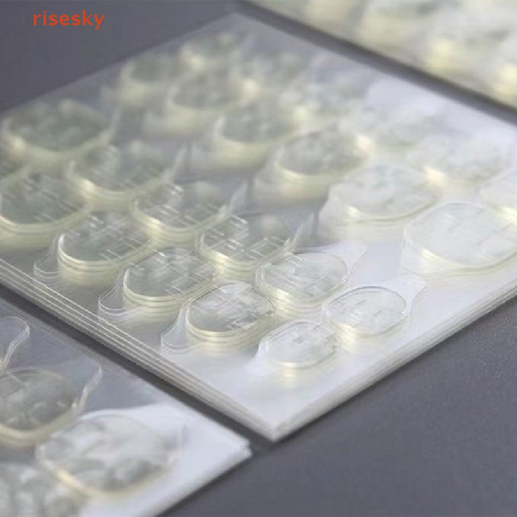 Set 240 Miếng Dán Hai Mặt Trong Suốt Trang Trí Móng Tay