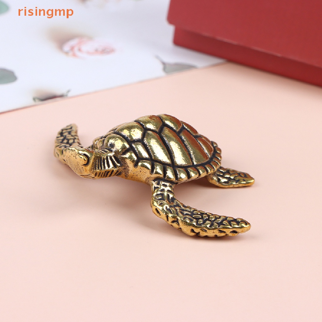 Mô Hình Rùa Biển Bằng Đồng Thau Dùng Trang Trí Nhà Cửa