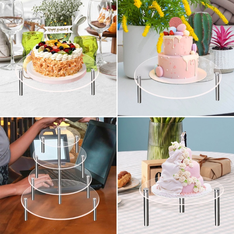 Giá Đỡ Trưng Bày Trang Sức / Son Môi Bằng Acrylic Cỡ Nhỏ Tiện Dụng