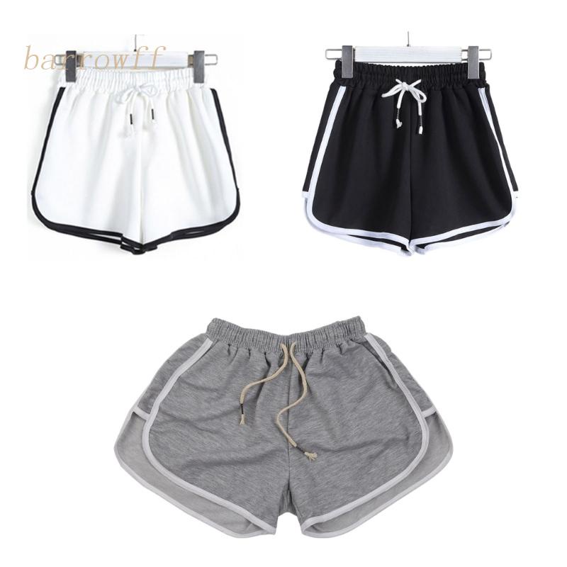 Quần Short Thể Thao Lưng Thun Rút Dây Size Lớn Thời Trang Mùa Hè Cho Nữ