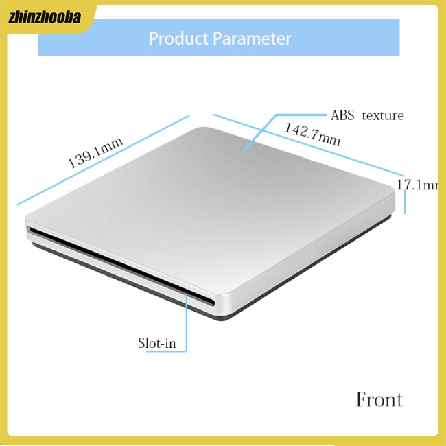 Đầu Đọc Ổ Đĩa Ngoài USB Cho Apple MacBook Air Pro
