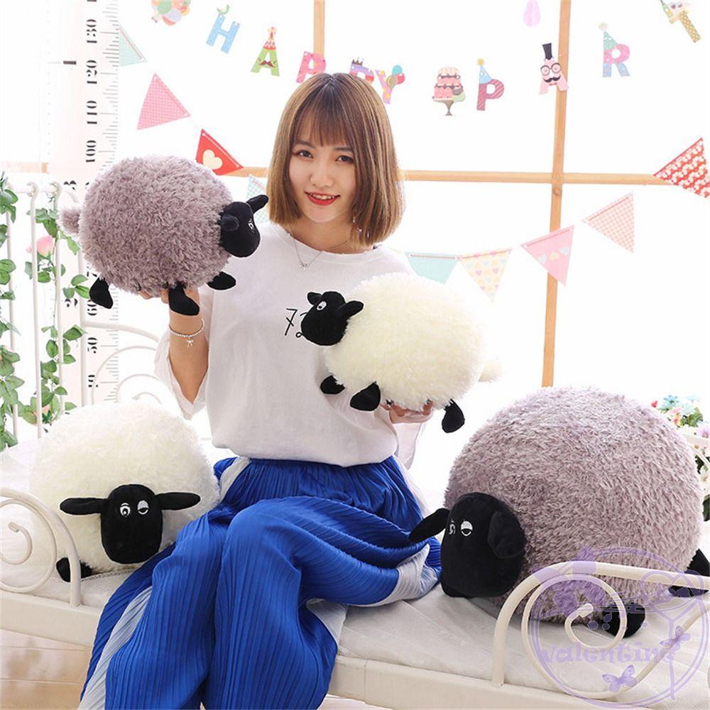 Cừu Nhồi Bông Mềm Mại Kích Thước 20-50cm Trang Trí Nhà Cửa