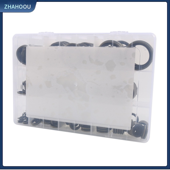 ☃Nhà Cửa☃ Set 230 Vòng Đệm Cao Su 11 Vòng Tròn Chống Rỉ Dầu Chống Rỉ Sét