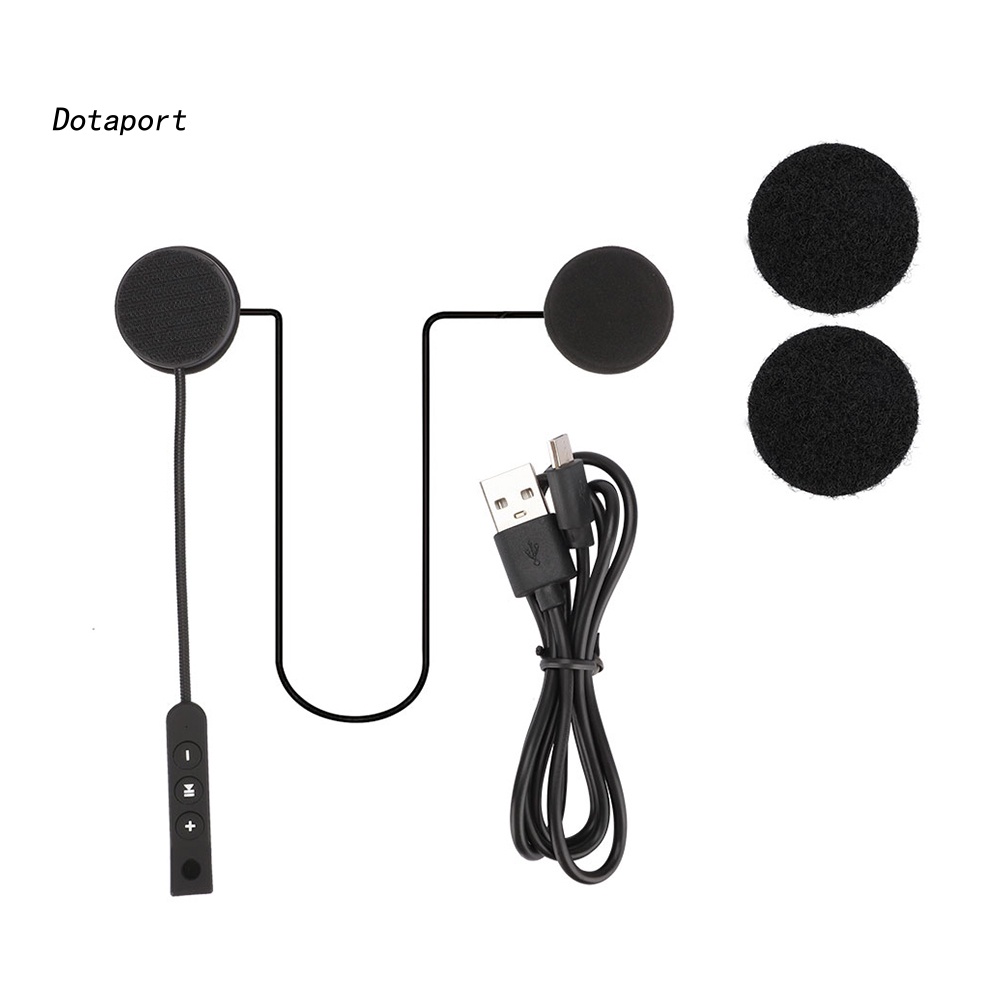 Bộ Tai Nghe Nón Bảo Hiểm KDDT- Bluetooth 4.0 Sạc Được Kèm Mic