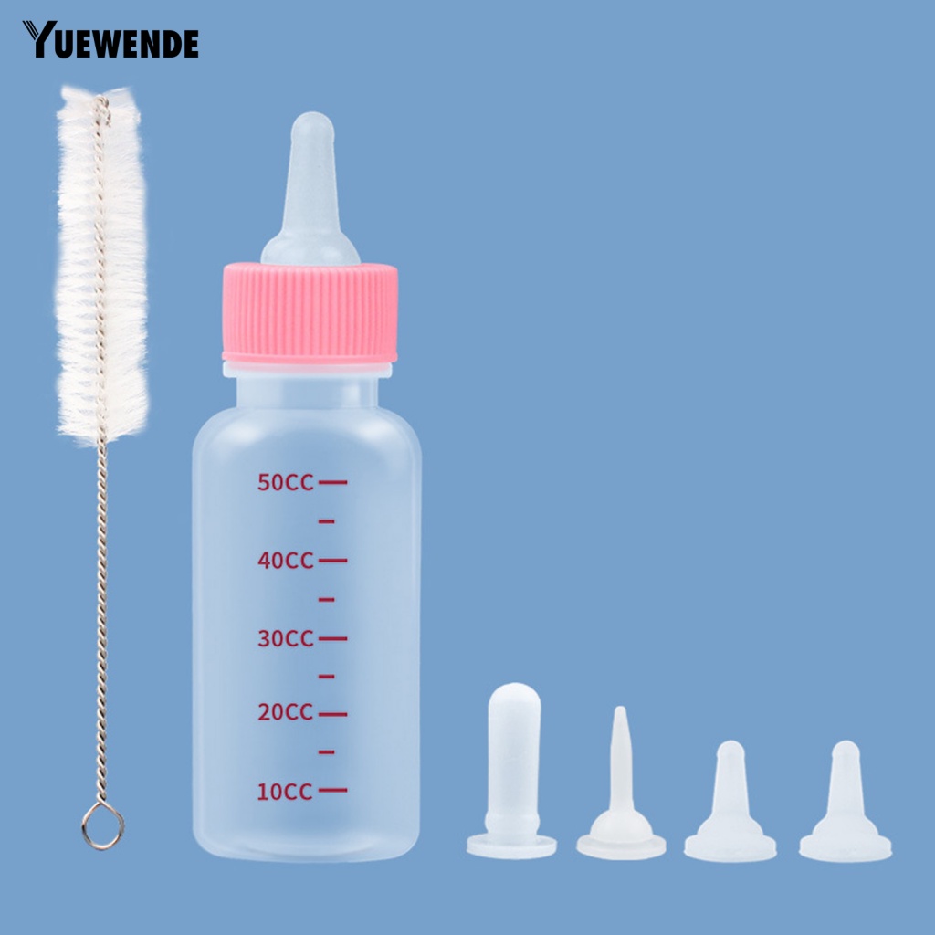 Bộ 6 Bình Sữa Bằng Silicone Cho Thú Cưng