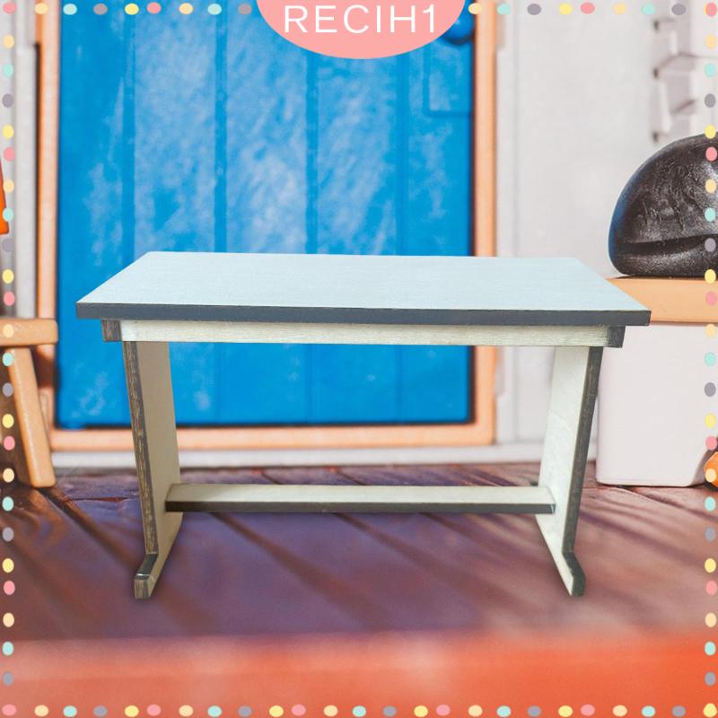 Mô Hình Nội Thất Mini Bằng Gỗ Tỉ Lệ 1: 12 Dùng Trang Trí DIY