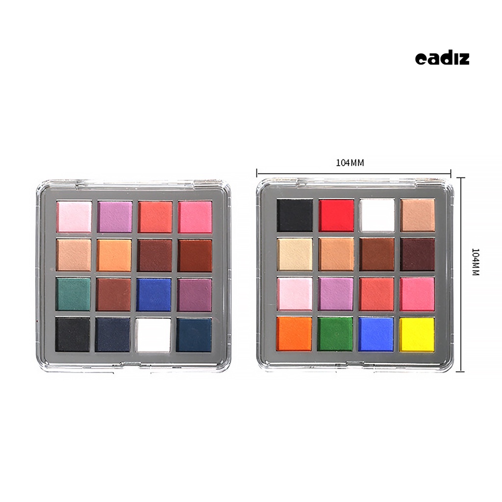 1 Hộp Bột Nhũ Kim Tuyến 16 Màu Dùng Trang Trí Móng Tay Nghệ Thuật DIY