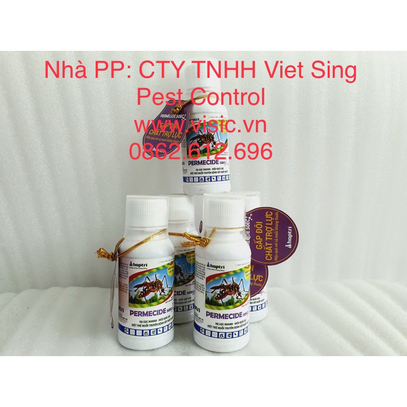 Hóa chất Permecide 50EC lọ 100ml - Permecide 100ml Thương hiệu: OEM