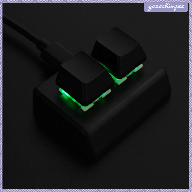 Bộ Bàn Phím Copy and Paste 2 Nút USB Mini 2 Phím Cho Vẽ