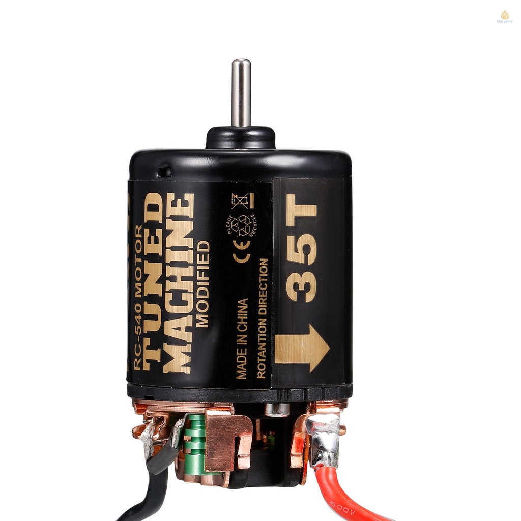 Động Cơ Chổi Than 540 35T 3 Rãnh Cho Xe Điều Khiển Từ Xa Axial SCX10 AXI03007 90046 TRAXXAS TRX4 1 / 10