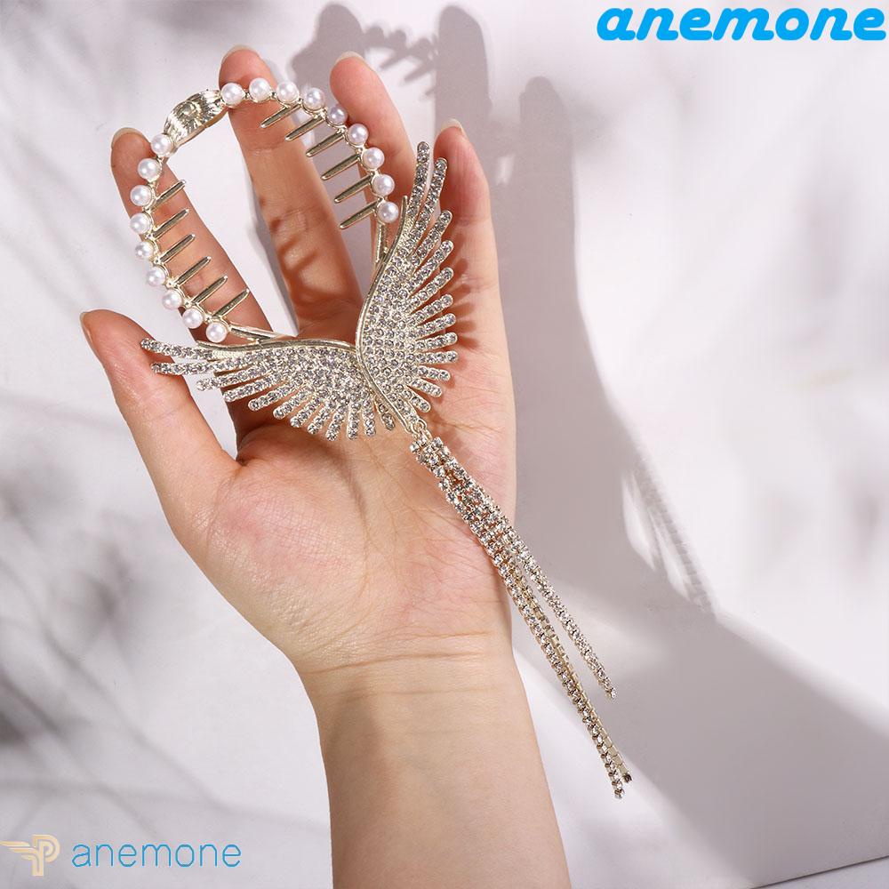 Kẹp Tóc Càng Cua Đính Đá Zircon Phong Cách Hàn Quốc Ngọt Ngào|Kẹp TóC KiểU DáNg Đơn GiảN ThờI Trang Cho Nữ