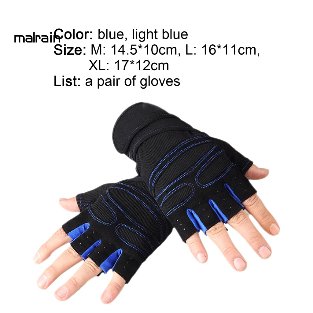 1 Đôi Găng Tay Chạy Xe Đạp MTB Chống Mồ Hôi Chống Sốc