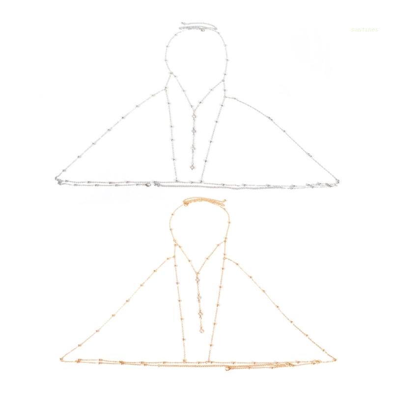 Dây Đeo Thắt Lưng Nhiều Lớp Bằng Hợp Kim Thời Trang Đi Biển Mùa Hè Cho Nữ