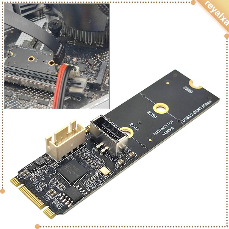 Thẻ Mở Rộng Pcie 1x Sang USB 3.2 Gen1 5Gbps Cho Bảng Mạch Máy Tính