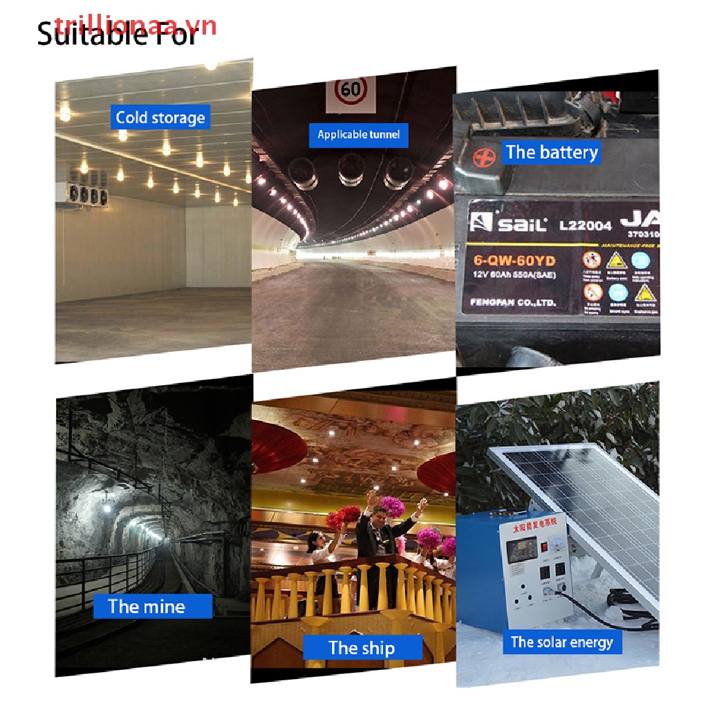 Tri Bóng Đèn led 12v dc 12v 5w 7w 9w 12w15w 20w 30w 12-85v vn