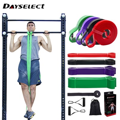 Dây Cao Su Kháng Lực Bản Rộng Co Giãn Hỗ Trợ Luyện Tập Yoga / Pilates / Thể Hình