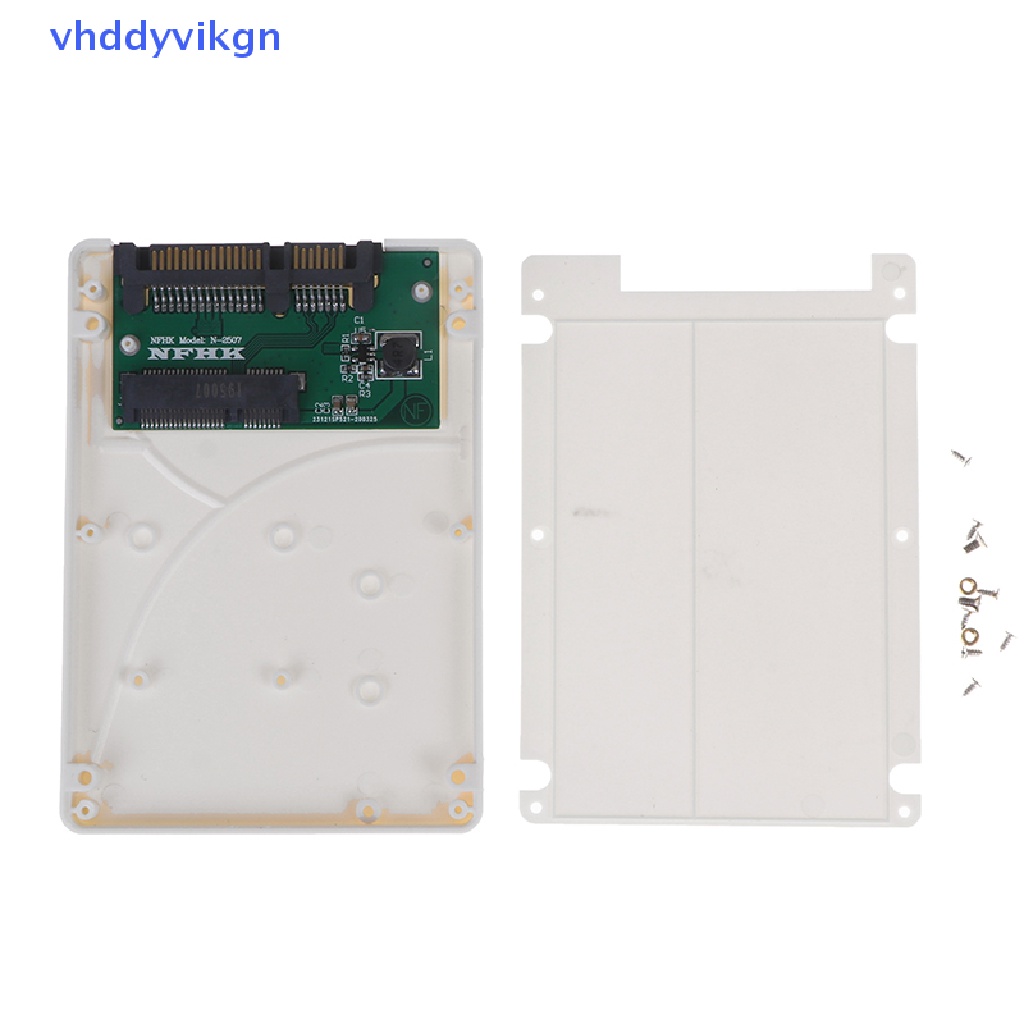 Card Chuyển Đổi Mini Pci-E ssd Sang sata3 2.5 inch Kèm Hộp Đựng