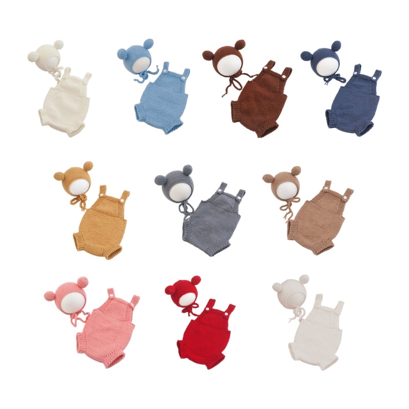 Bộ Áo Liền Quần Gắn Tai Thỏ Hoạt Hình Dùng Chụp Ảnh Cho Bé Sơ Sinh