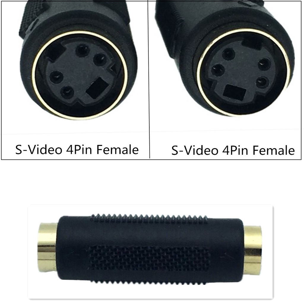 Cáp Chuyển Đổi S-Video 4 Lõi Mở Rộng S-Terminal Female Sang Female