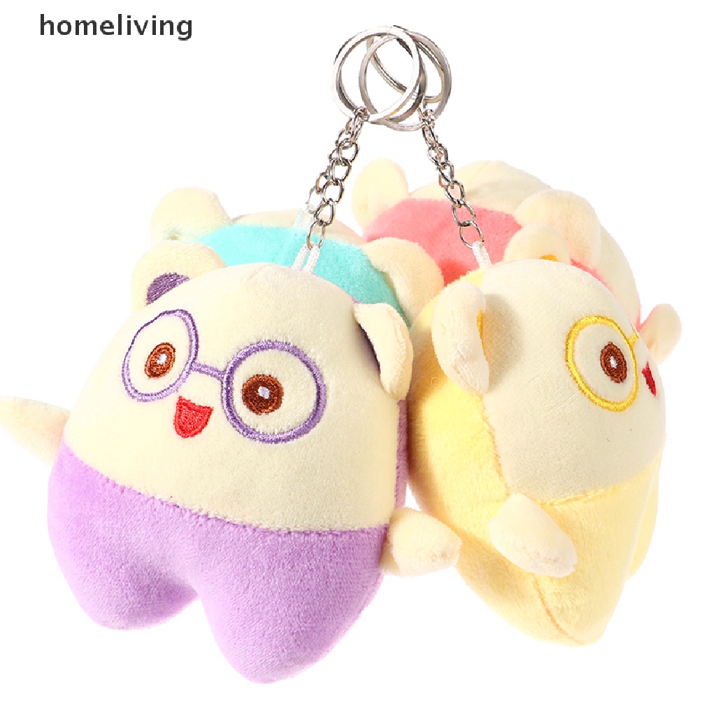 Móc Khóa Hình Gấu Nhồi Bông 10CM Mềm Mại Đáng Yêu