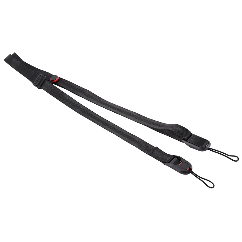 Dây Đeo Máy Ảnh Slr / Dslr Bằng Nylon Màu Đen Tháo Lắp Nhanh Đa Năng