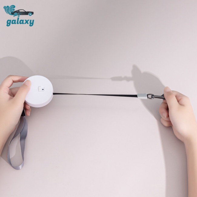 Dây Dắt Thú Cưng Đi Dạo Có Thể Thu Gọn galaxy 3 / 2M (Nâng Cấp 2-Đen)