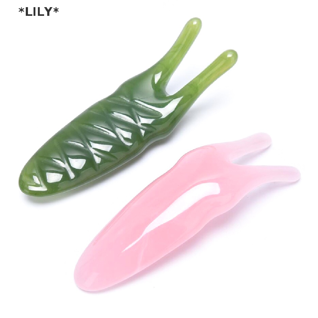 LILY Sáp ong tự nhiên gua SHA ban đầu massage mũi mắt Mặt nhăn nâng công cụ uuu