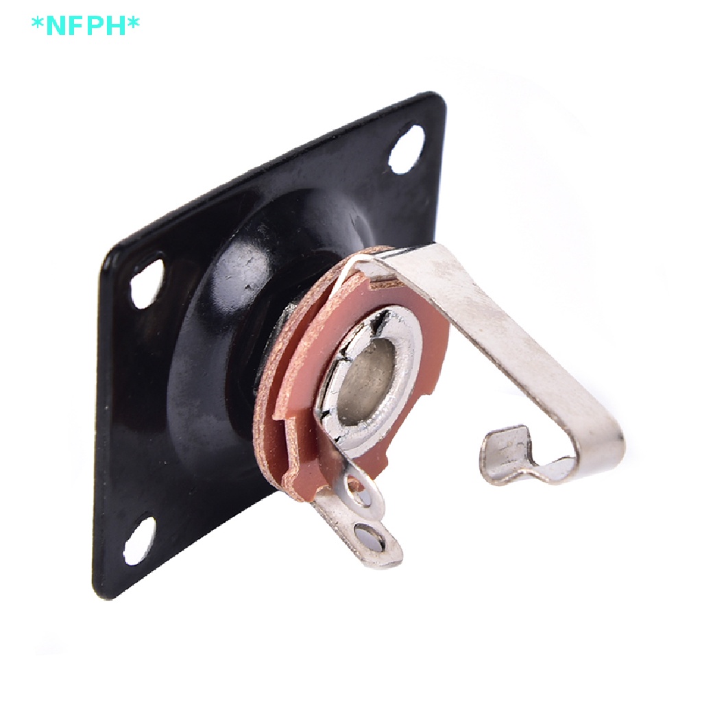 Nfph &gt; Đĩa Jack Cắm Đầu Ra Hình Vuông Màu Bạc Phong Cách Mới Cho Đàn Guitar