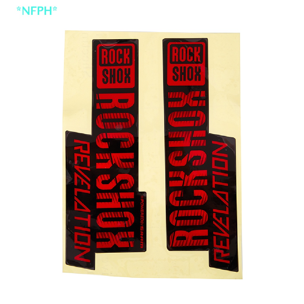 Miếng Đề Can Dán Phuộc Trước Xe Đạp Leo Núi Rock Shox SID Road MTB Mới