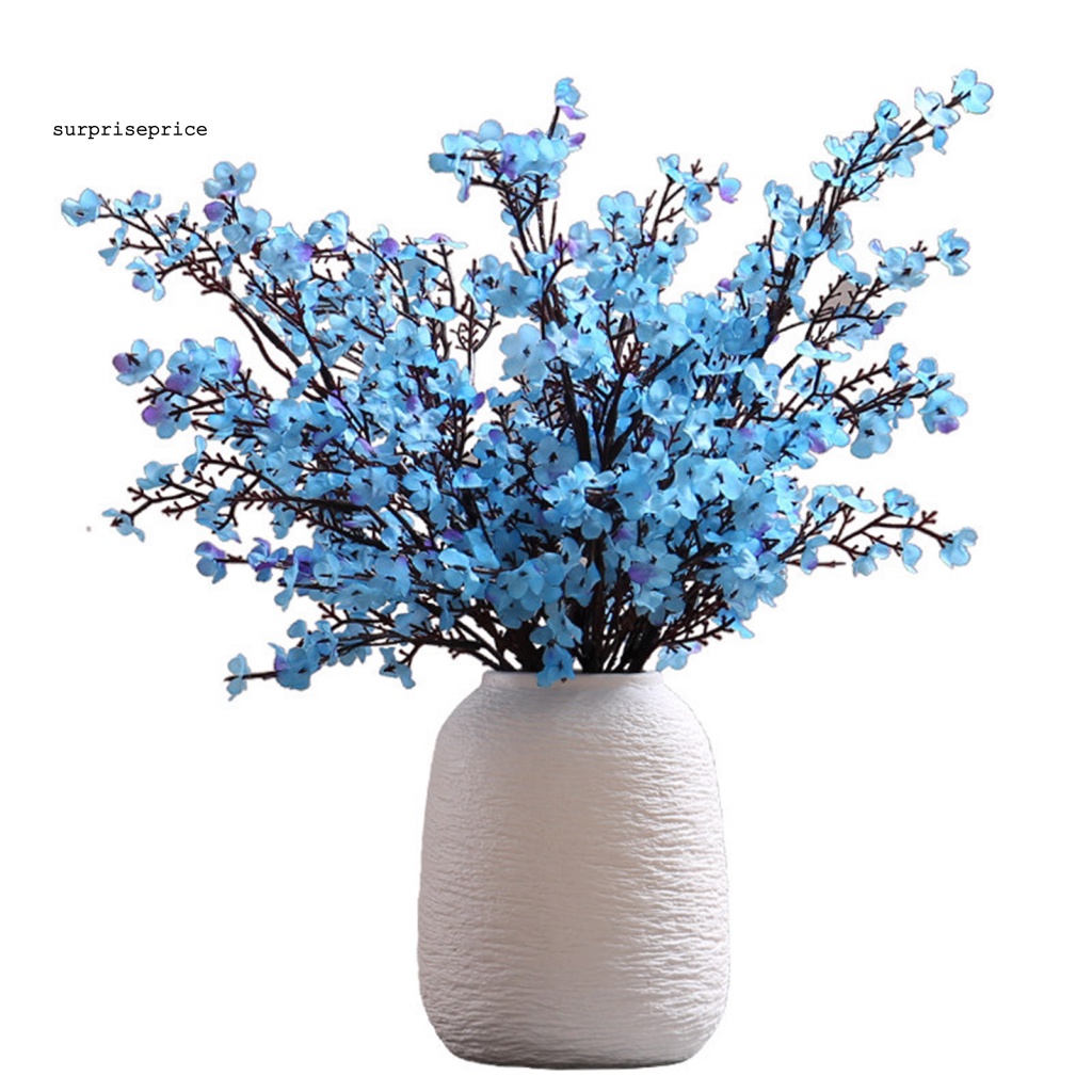 1 Bông Hoa Gypsophila Nhân Tạo Bằng Lụa Di Động Cho Trang Trí Tiệc Cưới