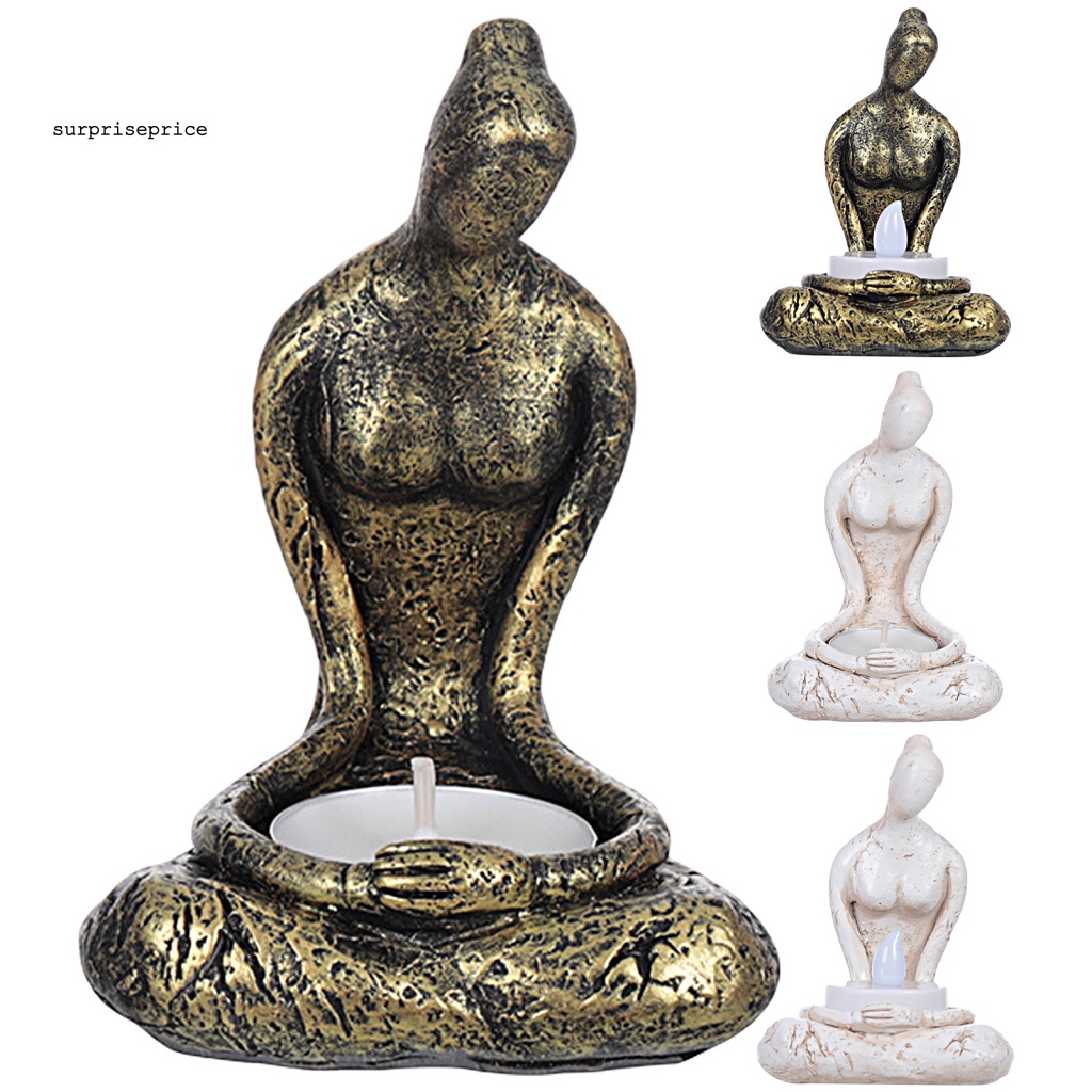 Giá Đỡ Nến Hình Thiên Thần Cầu Nguyện Bằng Nhựa Resin Làm Quà Tặng Trang Trí Nhà Cửa