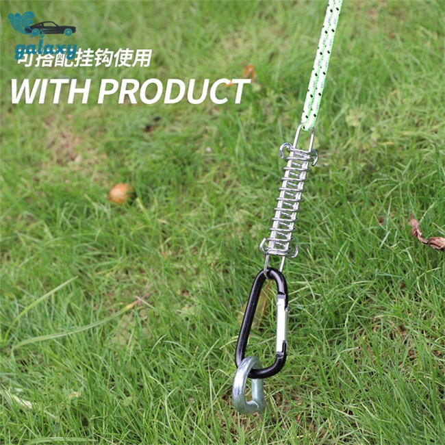 Galaxy Móc Khóa Dây Lều Cắm Trại Bằng Thép Không Gỉ