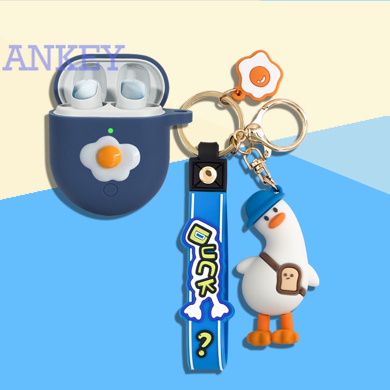 For Google Pixel Buds Pro Case Protective Cute Cartoon Cover Bluetooth Earphone Shell Accessories TWS Headphone Portable