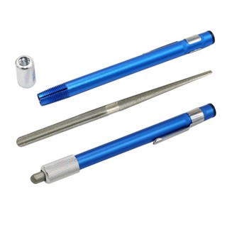 Fishing Hook Sharpener Pen Sharpener Outdoor Diamond Shaped Knife Sharpener