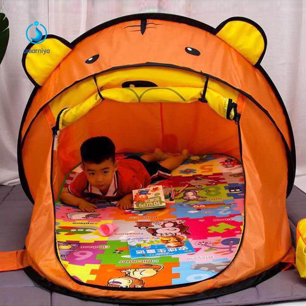 Lều Cắm Trại Nhẹ Thân Thiện Với Môi Trường In Họa Tiết Hoạt Hình Dễ Thương Thân Thiện Với Môi