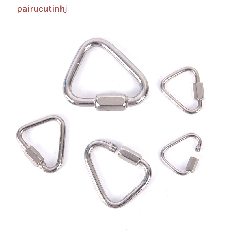 Cặp Móc Khóa Hình Tam Giác Bằng Thép Không Gỉ vn