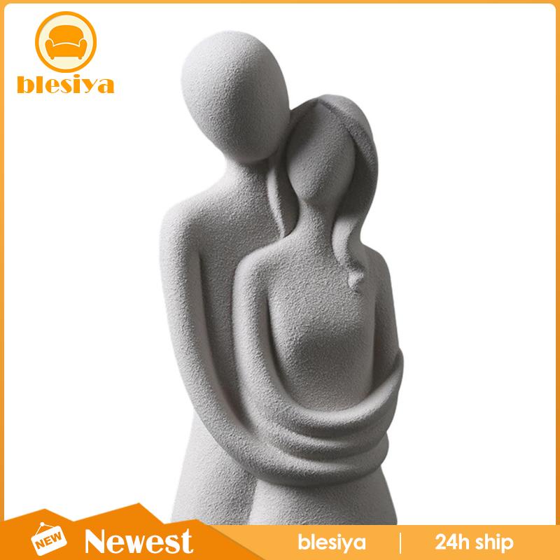 [Blesiya] Tượng Cặp Đôi Ôm Nhau Trang Trí Nhà