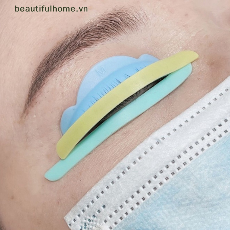 Bộ 5 Cặp Đệm Silicone Uốn Cong Lông Mi