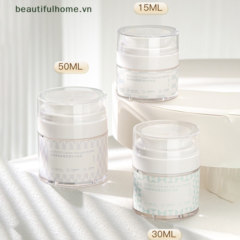 1 Lọ Rỗng Dạng Bơm Bằng Acrylic Dùng Đựng Mỹ Phẩm Tiện Dụng