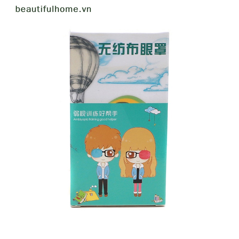 Bộ 6 Miếng Dán Mí Mắt Lười Biếng Cho Trẻ Em
