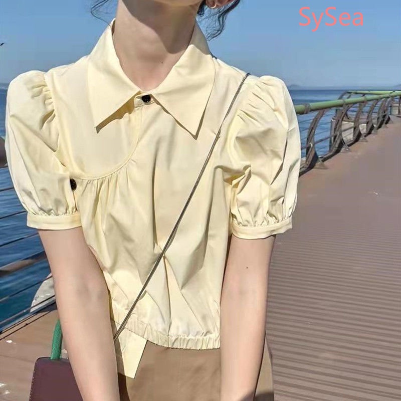 Áo Kiểu Tay Phồng Thiết Kế Độc Đáo Thời Trang Xinh Xắn Cho Nữ