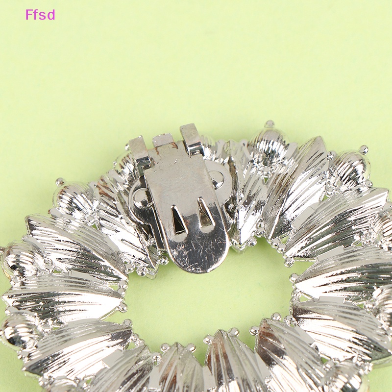 1 Kẹp Đính Đá Trang Trí Giày Cao Gót Cho Cô Dâu